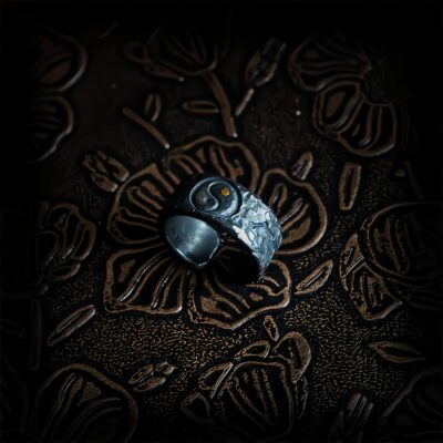 Yin Yang Balance Ring in 999 Silver and 24K Gold - 2
